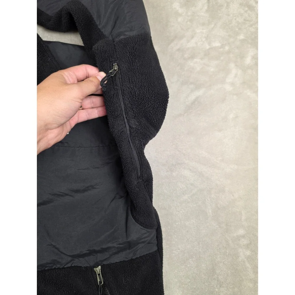 The North Face Denali Fleece Jacket Mens XL Black Full Zip Polartec Outdoor